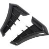Side Vent Trim 1 Pair Side Vent Trim Sporty Look Enhanced Performance Side Mudguard Air Wing Vent Trim Sticker for 1 Series E90 E91 (Carbon Fiber