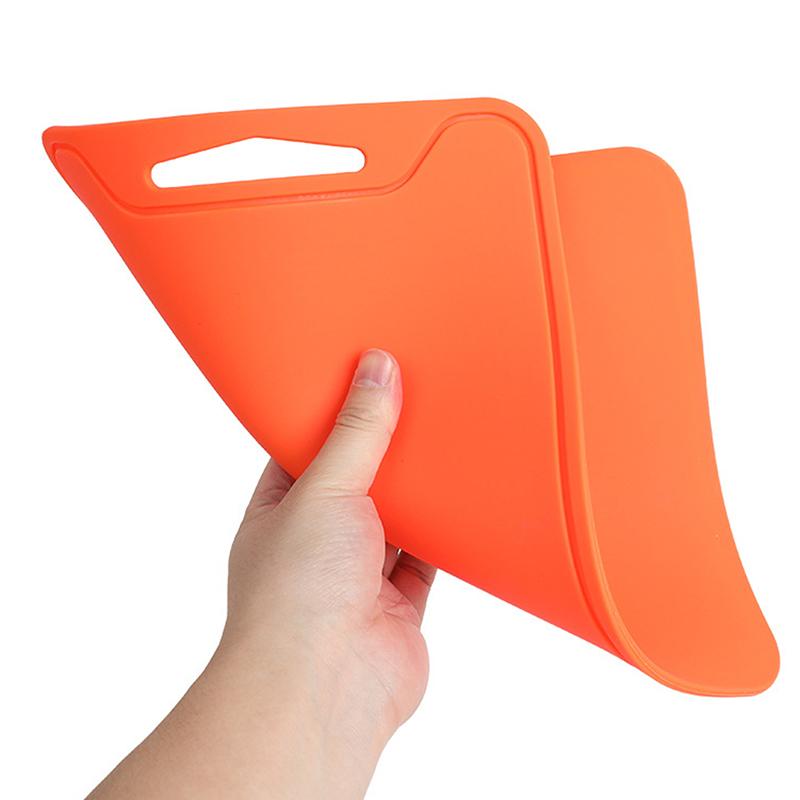 New Silicone Cutting Board Non-Slip Kitchen Mat For Meat And Vegetable Dishwasher Safe Silicone Chopping Boards Bpa
