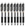 8pcs High-Capacity Writing Pens, Gel Pens in Black and Blue, School and Office Supplies