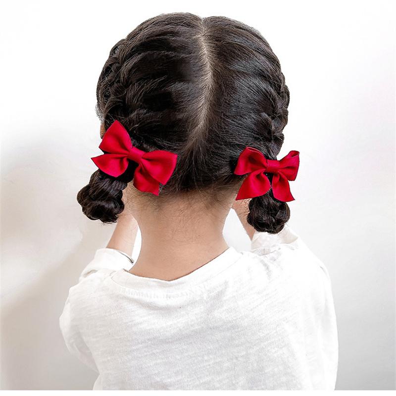 Cute Children Bowknot Princess Hairpins Girls Kids Hair Clips Bows Barrettes Accessories Hairclip Headdress Headwear Ornaments