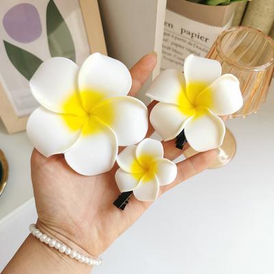 5/7/9Cm Flower Hair Clip Korean Broken Hair Bangs Clip Girl Hair Accessories Wedding Party Bag Hat Accessories