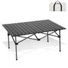 Outdoor Table and Chair Set for Reinforced Thick Tabletop Easy Storage Bag Perfect for Garden Camping BBQ, Camping, Frame, Ultralight, Foldable,