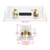 Heschen Car Fuse Wire ANL-40A, Gold, 1 Piece, Fuse Holder with Fuse, Auto Car Motorcycle Audio Subwoofer Supplies