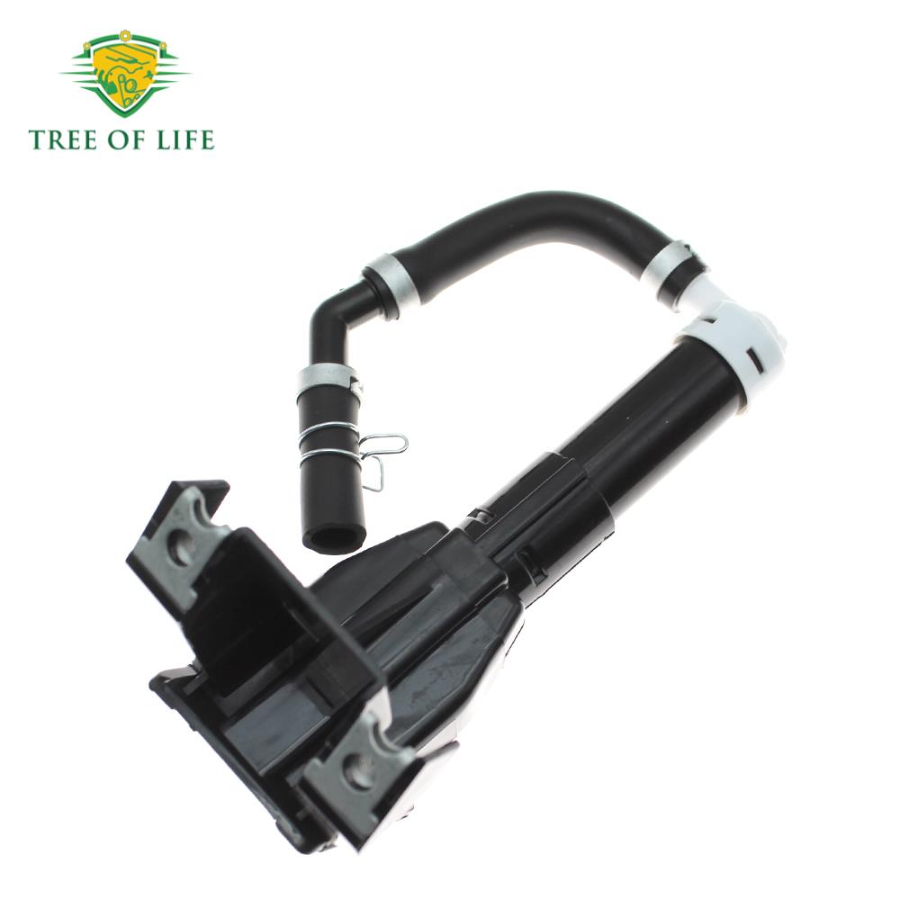 For Mitsubishi Outlander XL 2010 2011 2012 2013 Front Left/Right Bumper Headlight Washer Nozzle Headlamp  Cleaning Actuator