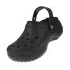 Crocs Classic Platform Lined Clogs Tulle 207938 001 Black