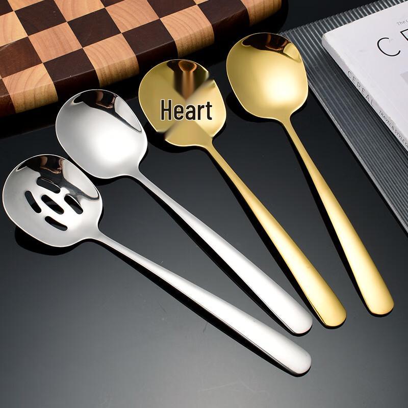 Jingxun 304 Stainless Steel Long Serving Spoon