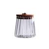 Glass Storage Jars Transparent Container with Lid Seasoning Bottle