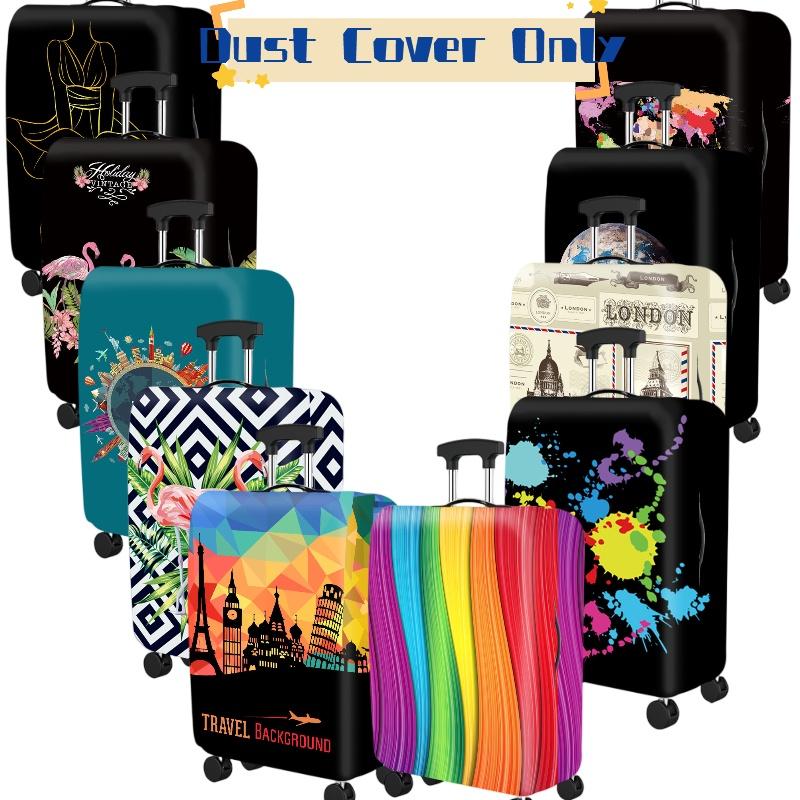 High Elasticity Thickened Dustproof Luggage Protector For Suitcases Protect Your Luggage In Style!