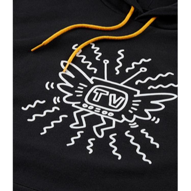 Converse x Keith Haring Sweatshirt Unisex Black 10025064-A01