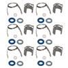 30Pcs Fuel Injector O Ring Seal Kit Auto Repair Parts 06D998907 for A3 A4 A6 TT 2004‑2014