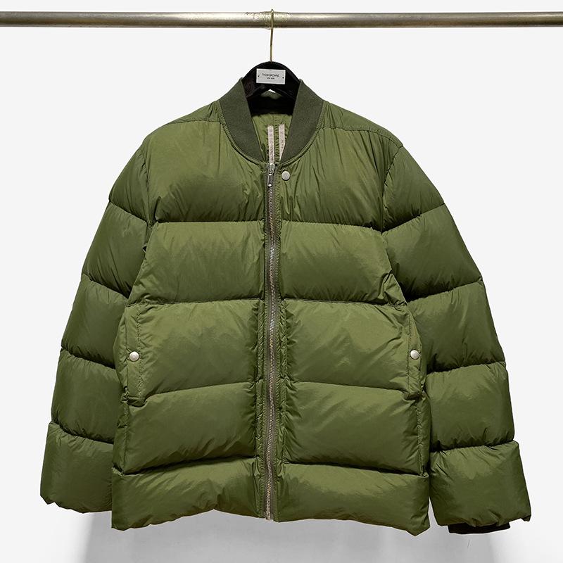 

SUBHUMAN Мужская однотонная теплая свободная куртка-пуховик на молнии