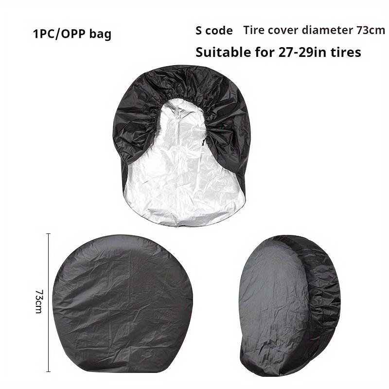 

Car Tire Cover RV Camping Tire Protector Sunproof Spare Tire Cover Universal Tire Cover чорний