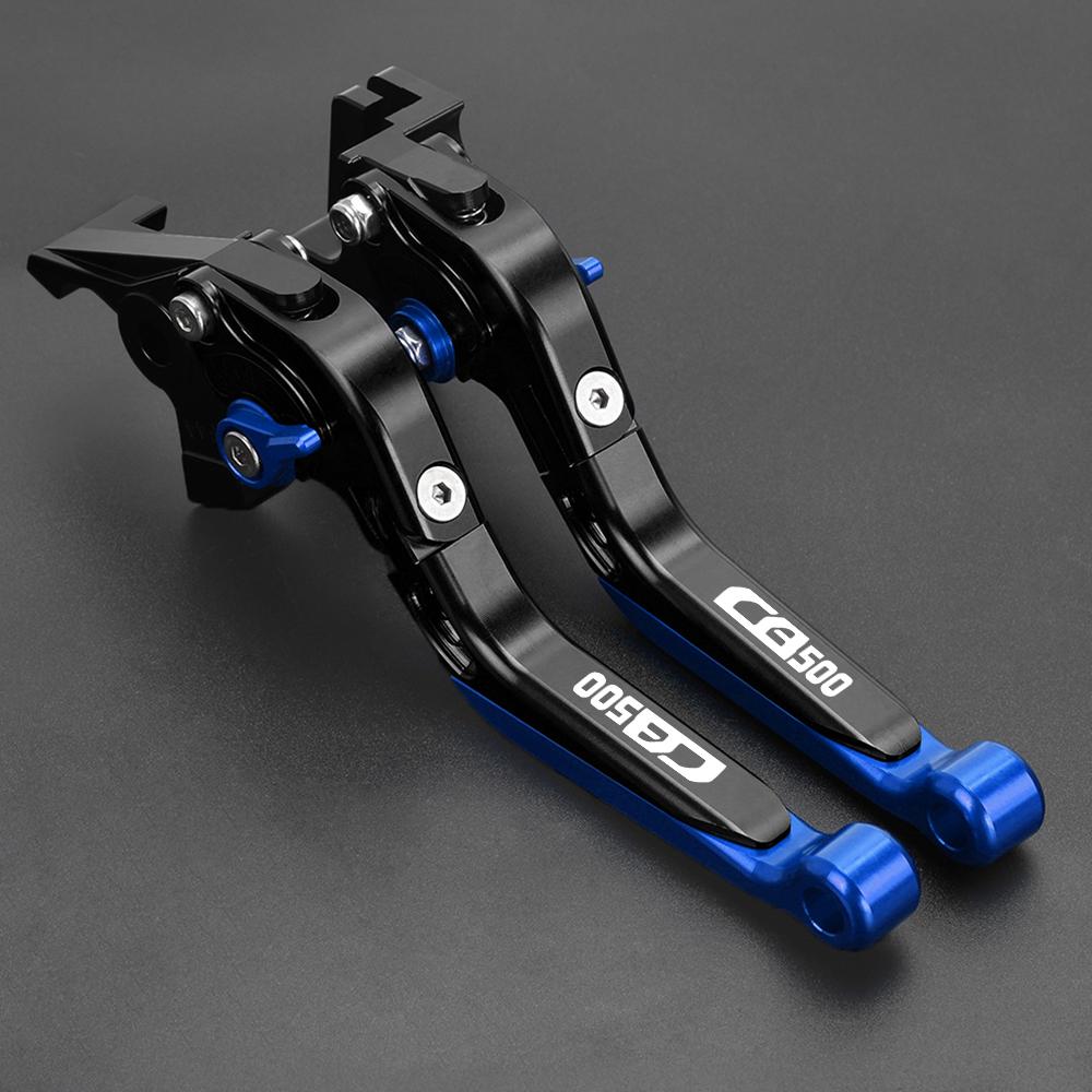 Motorcycle CNC  Adjustable Extendable Folding Brake Clutch Levers Handle Grips For HONDA For Honda CB500 CB 500 1994 1995