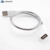 1PCS USB Extension Cable LED Light Fan Power Supply Adapter Male To Female Cable Flexible Metal Hose Cord M20