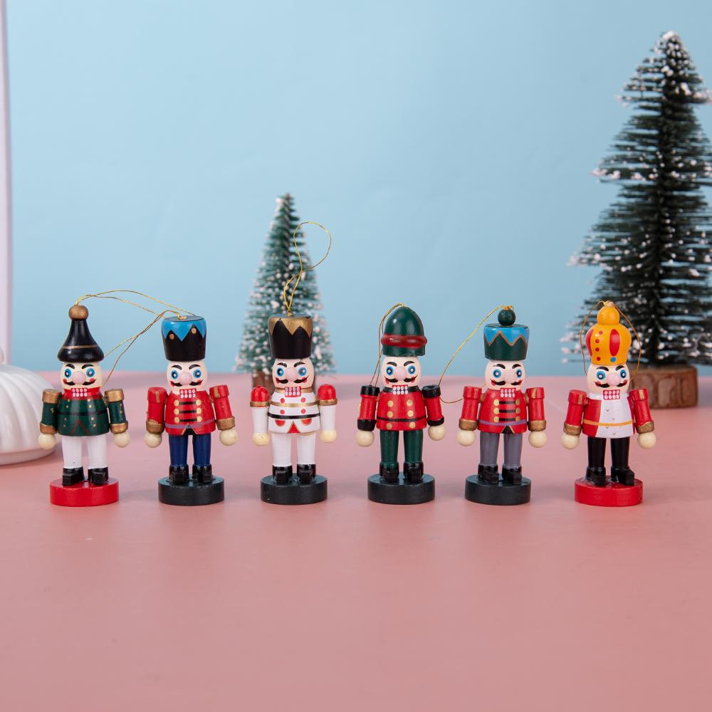 Mini Nussknacker-Ornament
