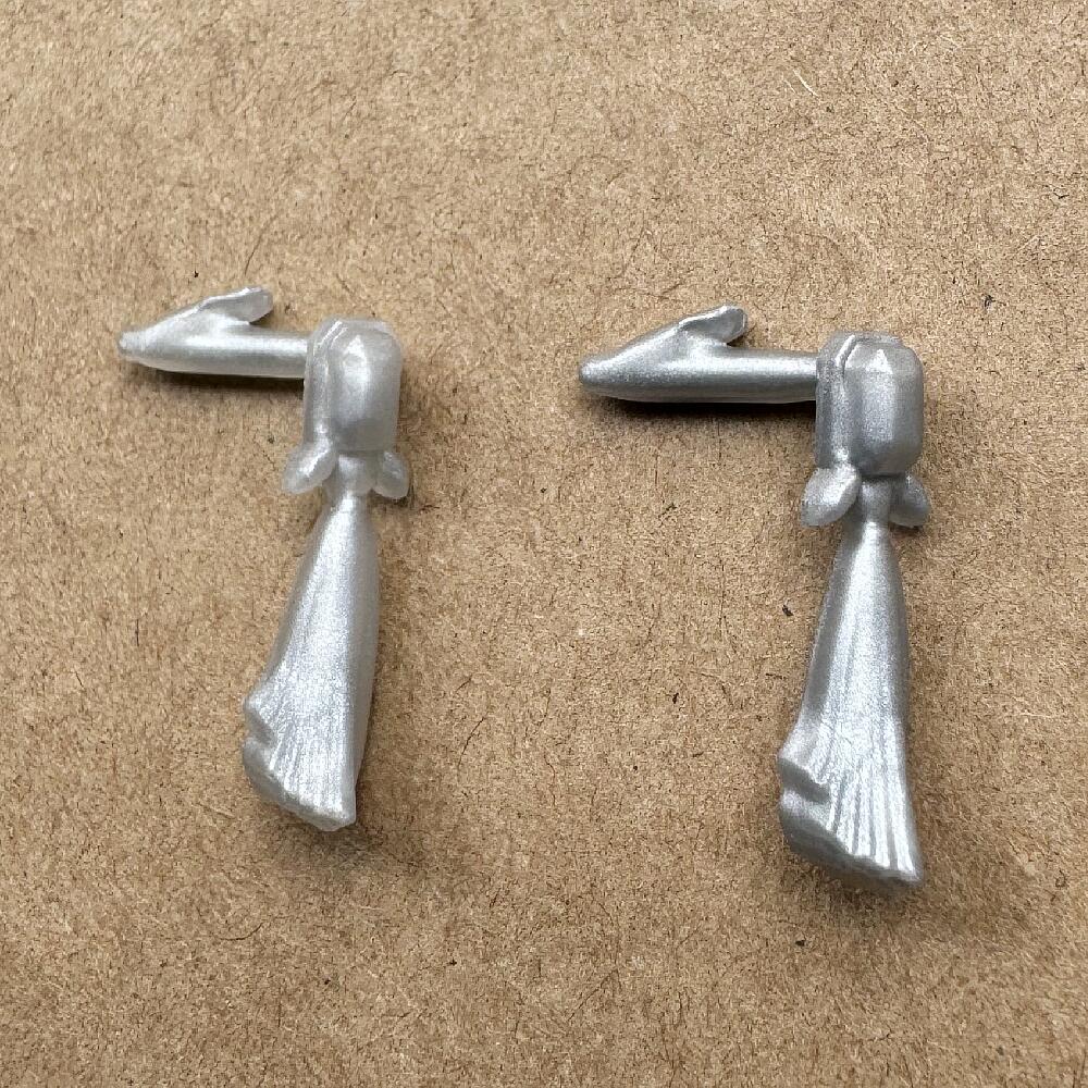 Monster Doll Accessories Earrings DIY Doll Playing Parts Fashion Doll Decors