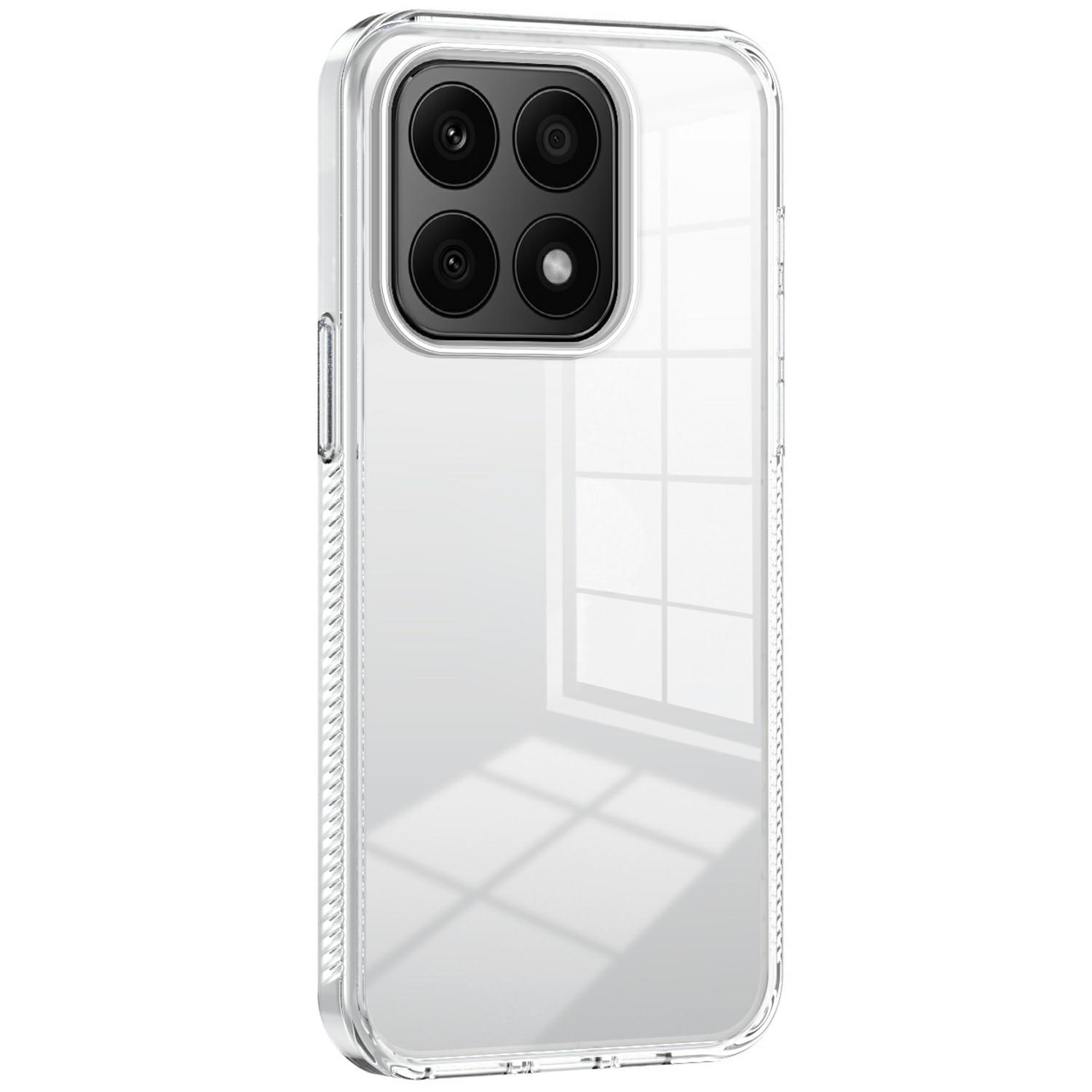

Прозрачный чехол для телефона Honor X8b 4G, ТПУ + ПК, нескользящая, противоударная задняя крышка A