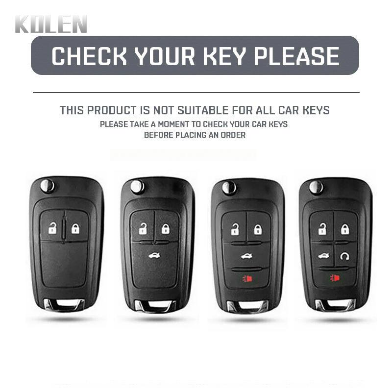 Abs Carbon Fiber Car Key Case Cover For Chevrolet Cruze Aveo Trax Sail Malibu Captiva Opel Vauxhall Astra J Corsa Insignia Mokka