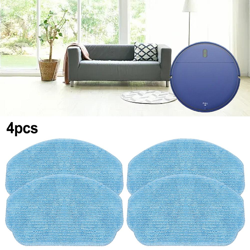 Mop Cloth 4pcs/10pcs Microfiber Vacuum Replacement Part