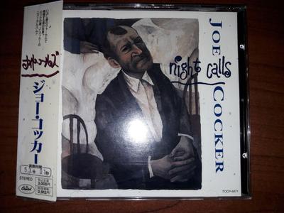 CD JOE COCKER  Night Calls TOCP6871 Capitol Records 1991 Japan Rock Used