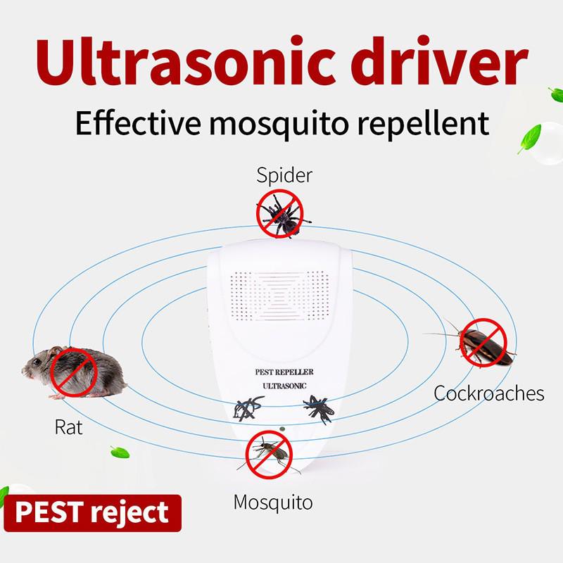 Multifunctional Ultrasonic Pest Repeller: Safe, Smart Solution for Mosquitoes, Insects, Mice, and Cockroaches