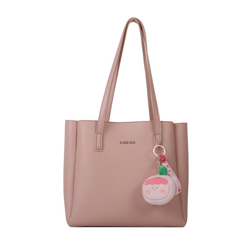 

Spring and summer new large-capacity tote bag women s commuting shoulder bag temperament versatile portable bag