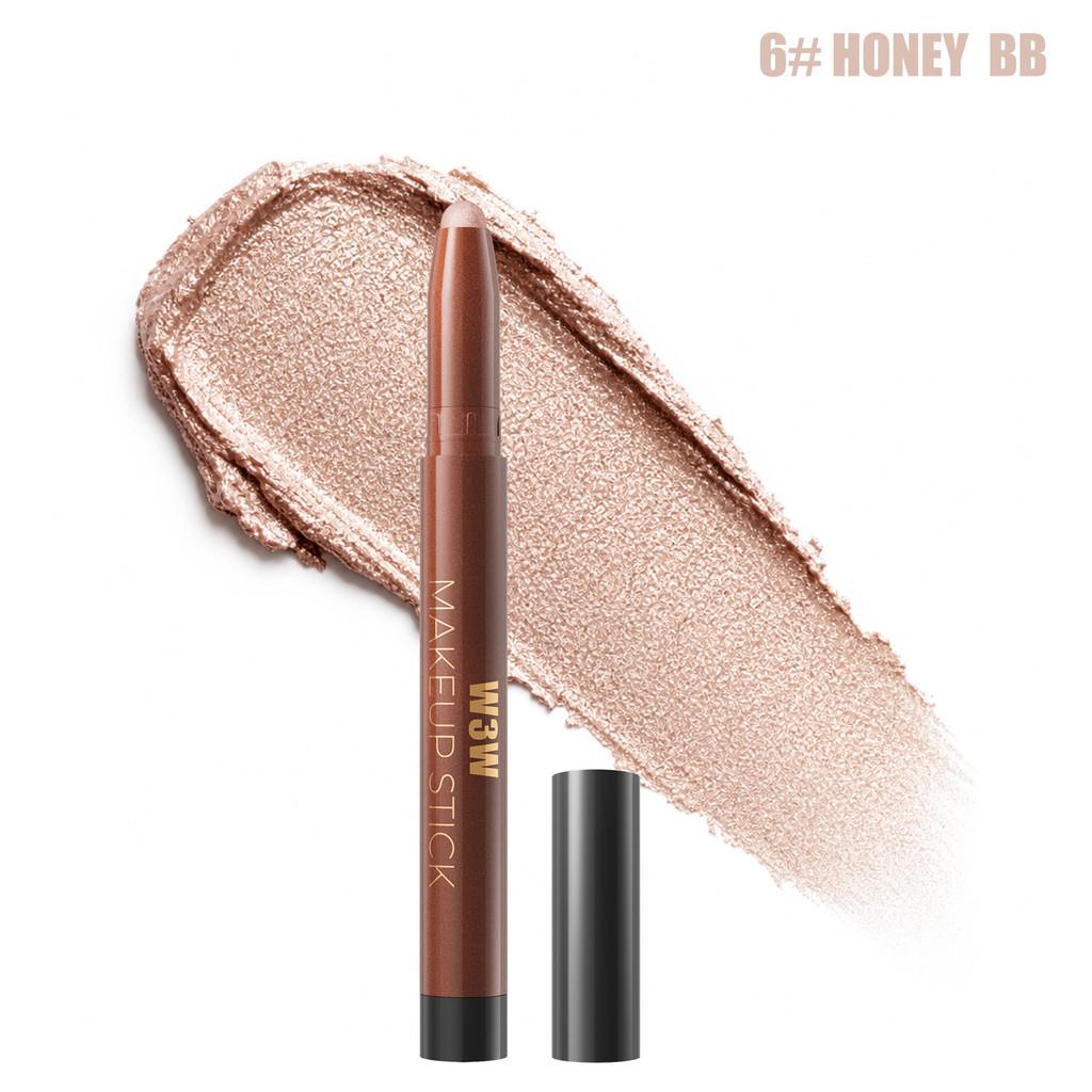 W3w Cream Pearl Eyeshadow Stick Waterproof Longlasting For Natural Makeup