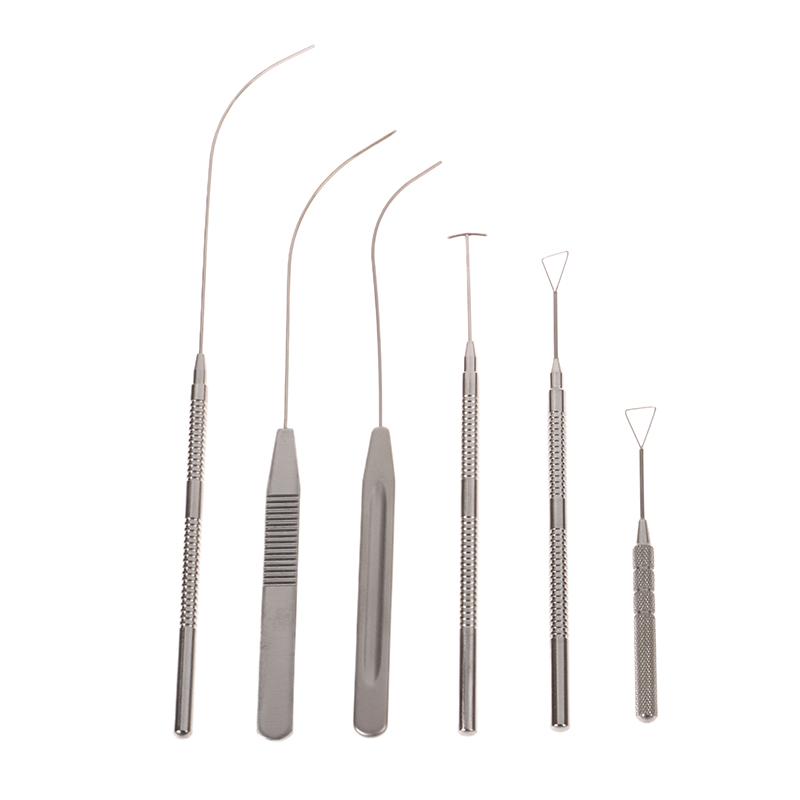 Çift Göz Kapağı Tasarımcısı Üçgen Simülatör Kavisli Şekilli Çift Göz Kapağı Gömme Aleti T Şekilli Tasarımcı Oftalmik Aletler