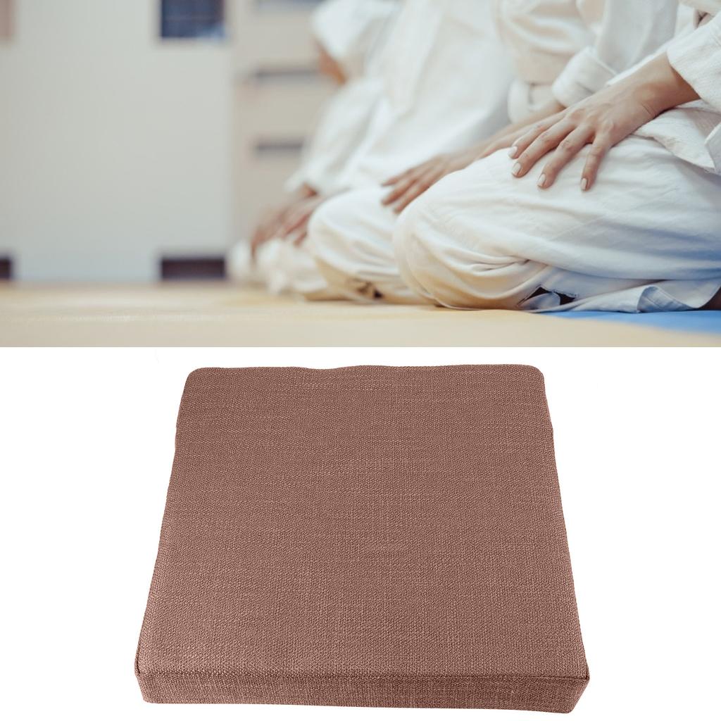 Household Square Soft Yoga Floor Cushion Removable Washable Meditation Mat Cushion