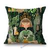 Botanical Tropical Plant Leaf Modern Art Cactus Home Decoration Sofa Throw Pillow Case Cotton Linen Chair Cushion Cover Case