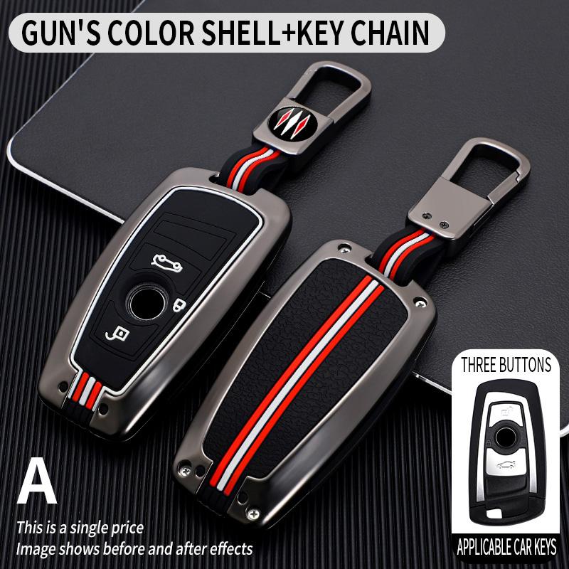 Bil Fjernkontroll Nøkkel Etui Deksel Skall Fob For BMW 1 3 5 7 Serie X1 X3 X4 X5 F10 F15 F16 F20 F30 F18 F25 M3 M4 E34 Biltilbehør