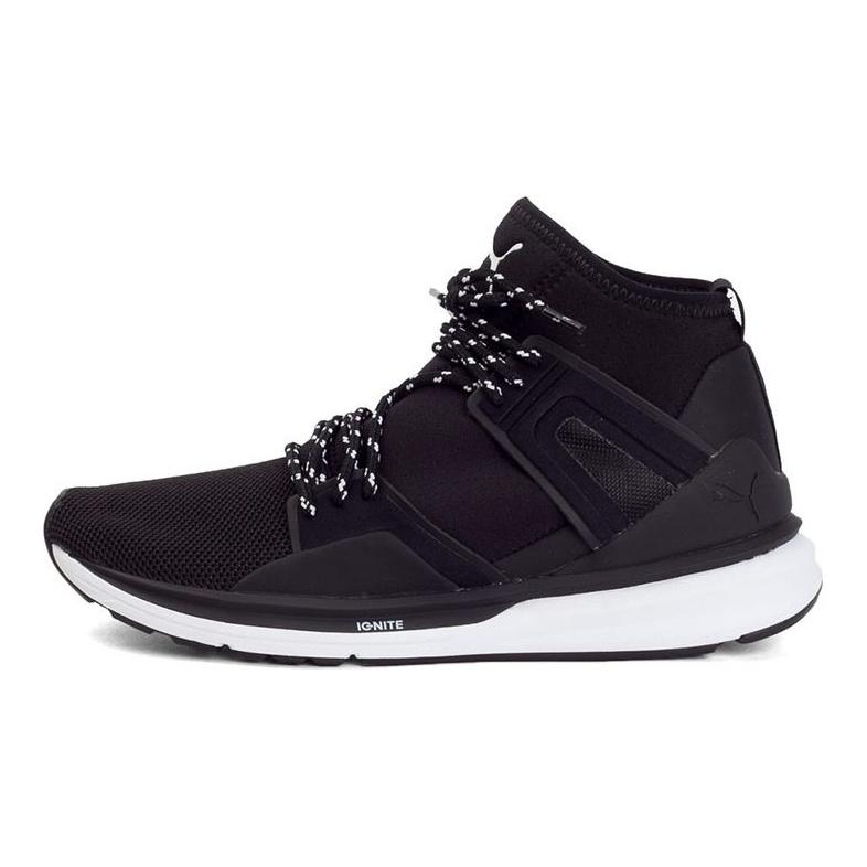 Puma Blaze of Glory Limitless Hi Black Men Sneakers White 363126-01