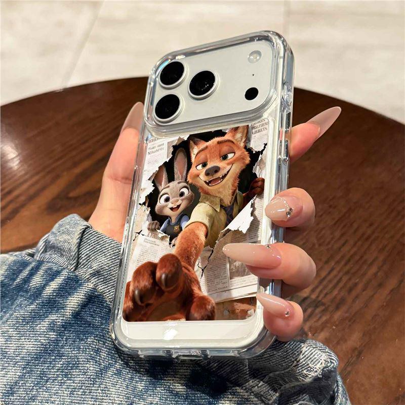 Compatible with Apple iPhone 17 Pro Max Case: New Zootopia Design for a Premium Experience.