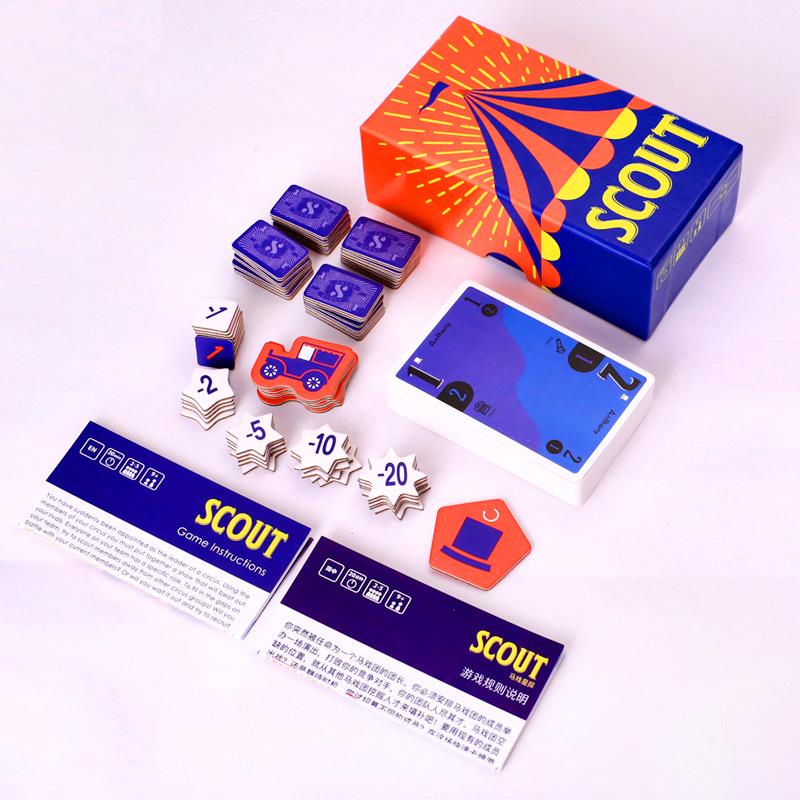 SCOUT Circus Talent Search: 2-5 Player Card Game for Family Fun and Parties (OINK Series)