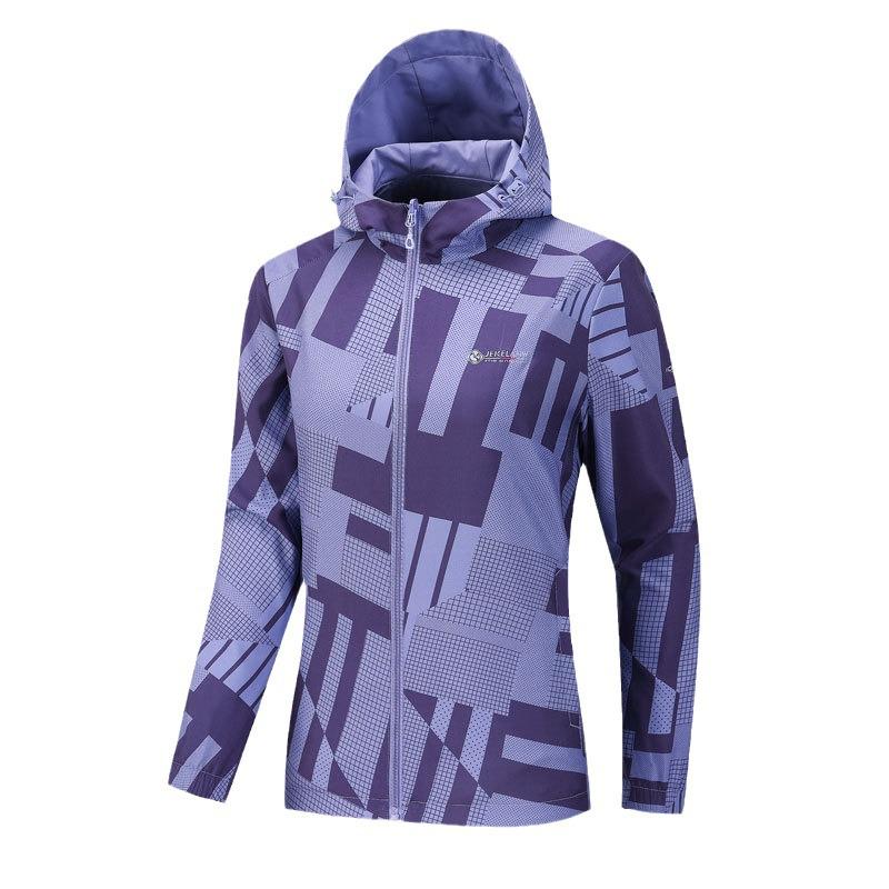Women's Reversible Spring/Autumn Hooded Windbreaker Jacket for Mountaineering