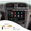 DAOKAI DAB Splitter, AM/FM + DAB Antenna Splitter Car Radio
