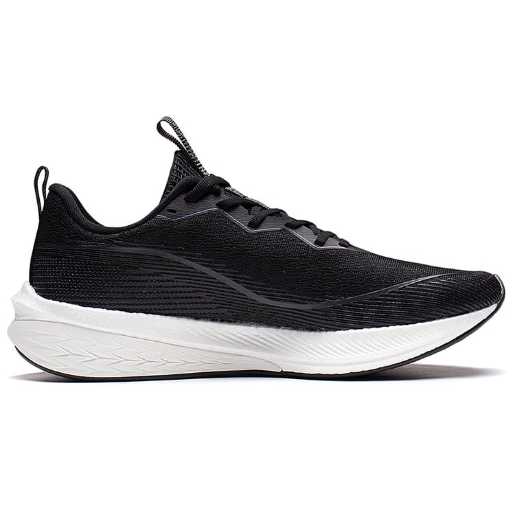 Li Ning Red Hare 6 Pro Mesh Cushioning Slip Resistant Abrasion Resistant Low top Sprint Running Shoes Men's Black ARMT013-2