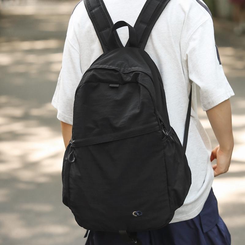 Large capacity bag new casual versatile backpack female college student schoolbag travel backpack advanced fashion