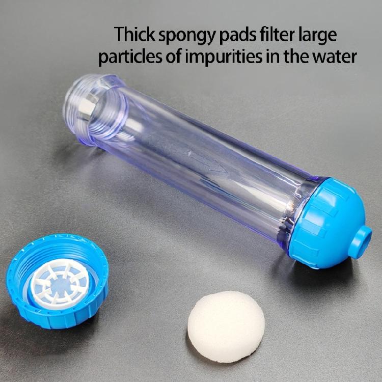 Clear Big Water Filter Housing Heavy Type with Pressure Relief for Easy Media Observation Water Purifiers