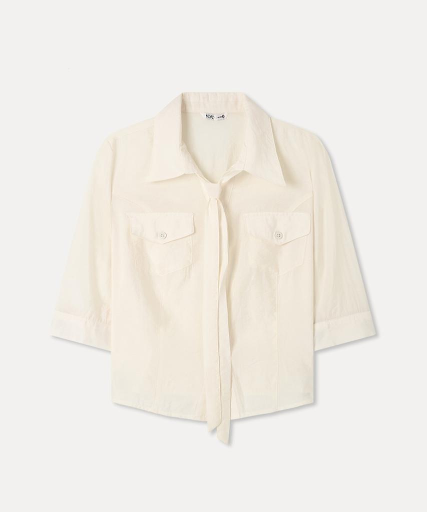 MIXXO Out-Pocket Tie Shirt_Miwyag509C