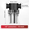 Filtru Pre-Conductă Filtru de Apă Inline Furtun de Grădină 1/2 3/4 Inch Filtru Sedimente Irigare Bucătărie Spălare Mașină Utilizare