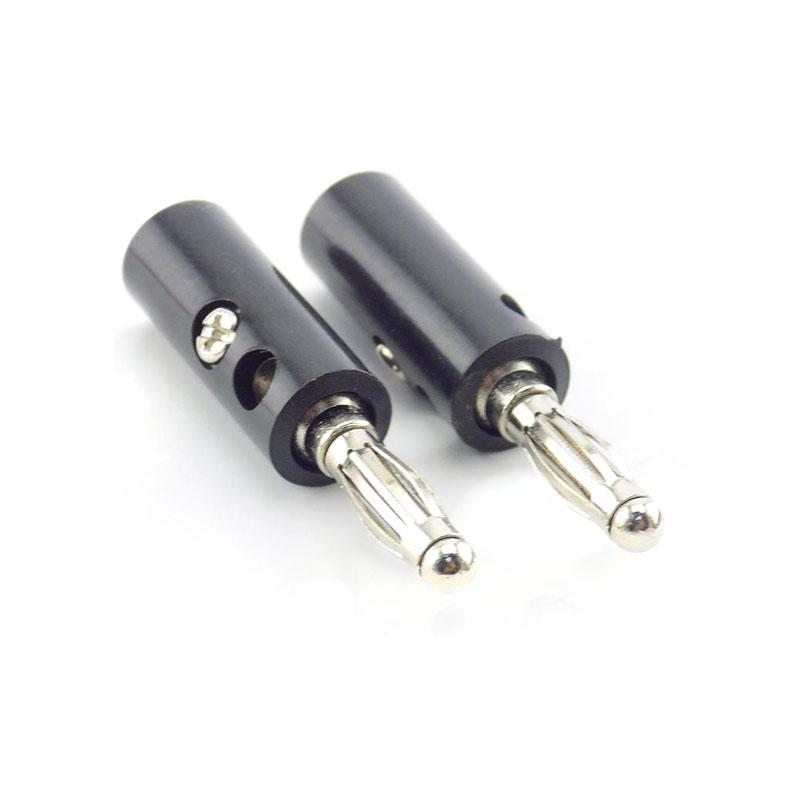 4mm Banana Jack Black Red Banana Socket 1set/2 Pieces Audio Speaker Terminal DIY Connectors