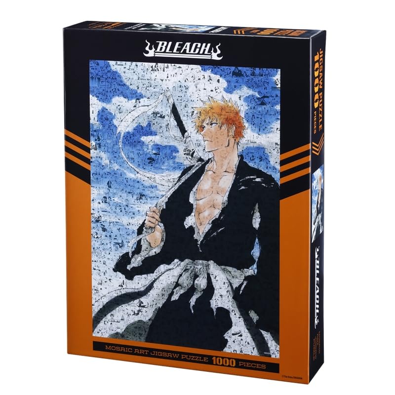 BLEACH Ichigo Kurosaki Jump Festa 2024 Merchandise Mosaic Art Puzzle 1000 Piece Mosaic Puzzle Jigsaw Puzzle JF2024