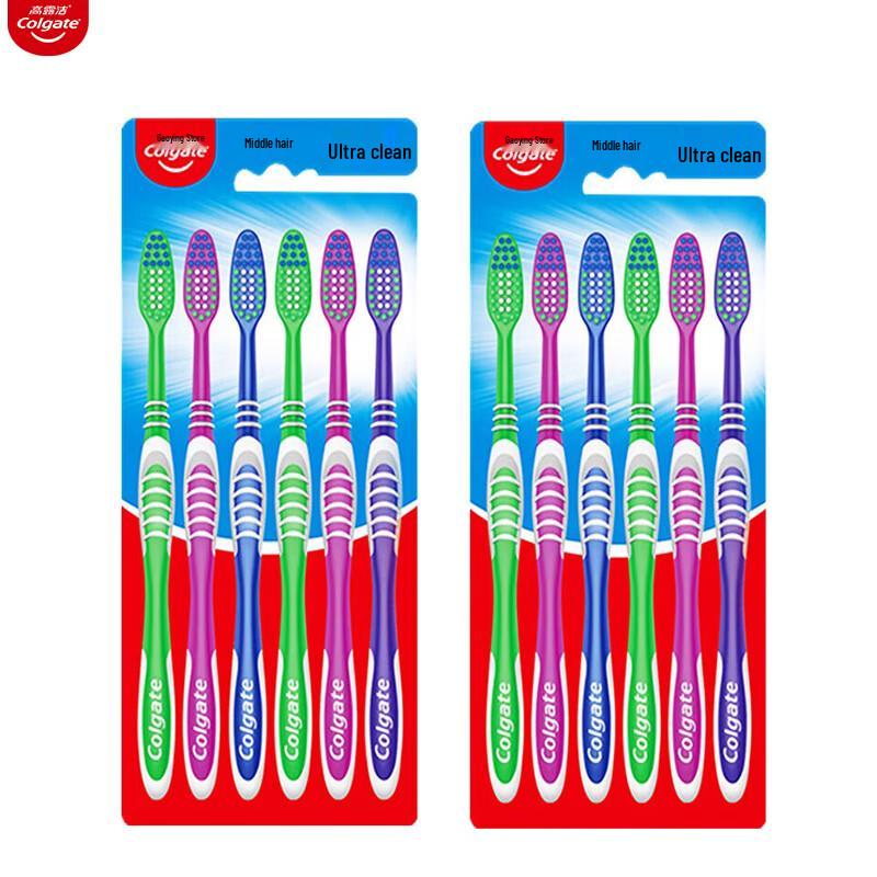 

Colgate Ultra Clean Toothbrush - Medium Bristle, Large Head (12-Pack)