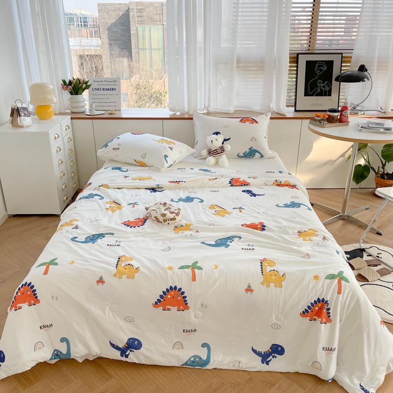 2025 Soft Milk Knit Cotton Soy Summer Cool Quilt