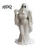 Halloween Decor Figurine Ghost Lady Ornament Durable PLA 3D Printing Figure Smooth Surface Collectible Full of Mystery Collectible for Desktop