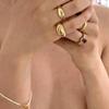 Alloy Chunky Statement Rings Simple Statement Rings Adjustable Finger Knuckle Rings Party Jewelry Gift for Men Women