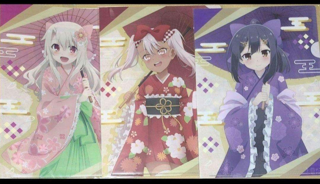 

[Б/У] Fate/stay Night Prisma Illya Хлоя Мию Прозрачный файл FGO Официальная одежда