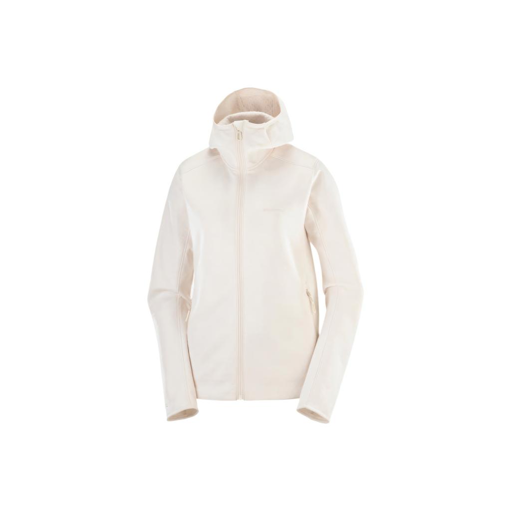 SALOMON Outline Warm Hooded Casual Solid Color Breathable Hiking Jacket Women Jackets C26064