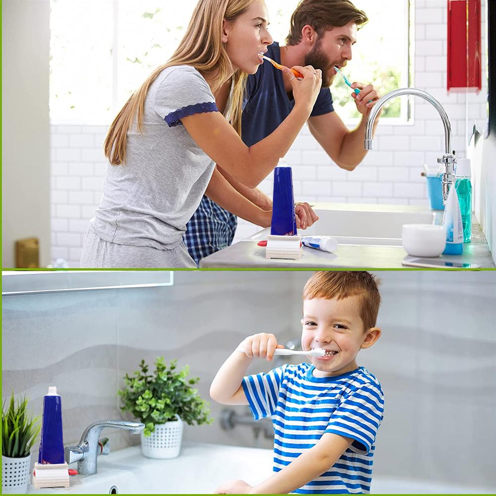 Mini Toothpaste Squeezer Manual Squeeze Artifact for Facial Cleanser Hair Dye Household Toothpaste Holder Bathroom Accessories